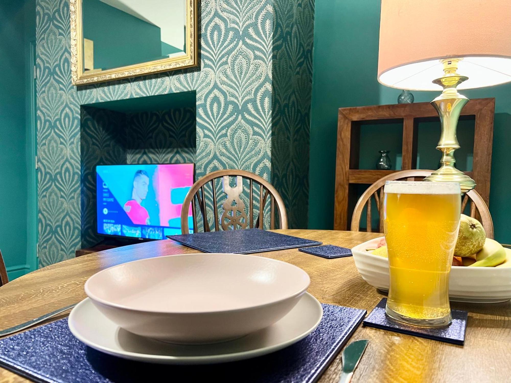 诺丁汉The Rose- Grd Floor, 2-5 Beds, Smarttv, Uni, Tram, M250 Fibre公寓 外观 照片